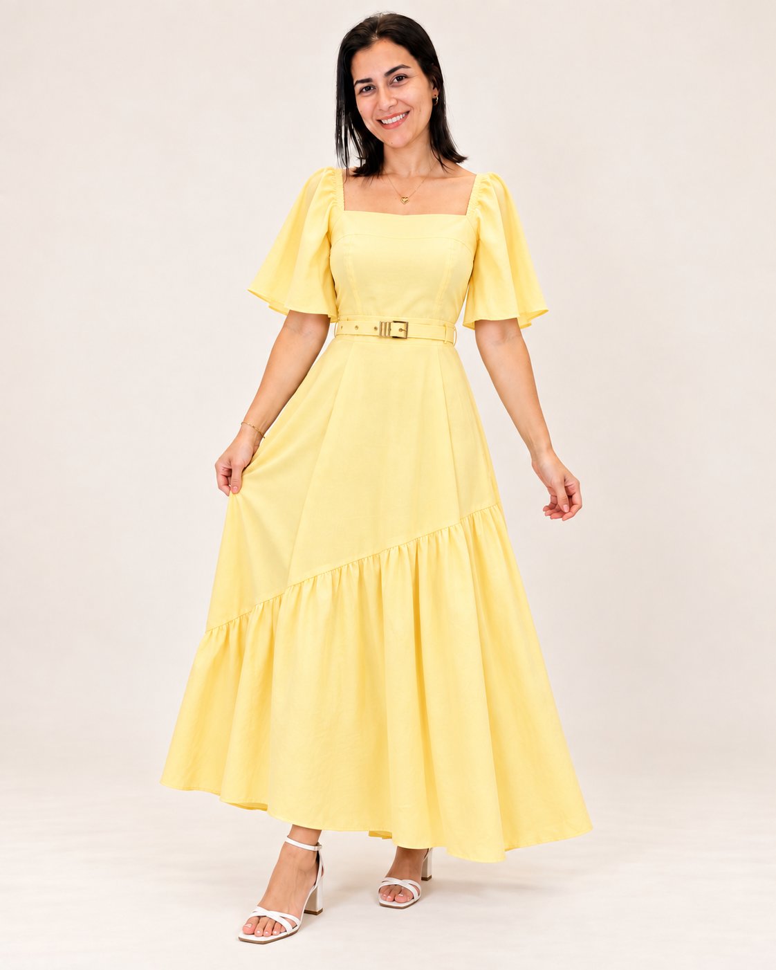 Vestido Assimétrico Marrant – Margoth