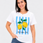 T-shirt Verão Italiano – Nina