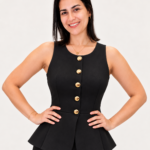 Blusa Coletinho Botões – Rafaela